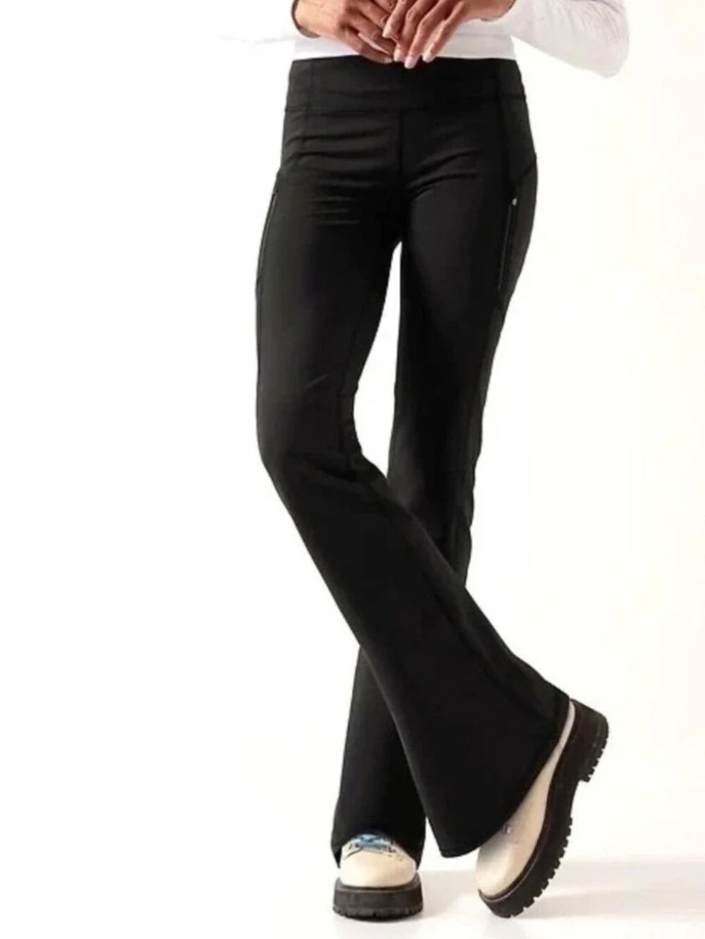 Athleta Rainier Bootcut Pant Black Medium Tall